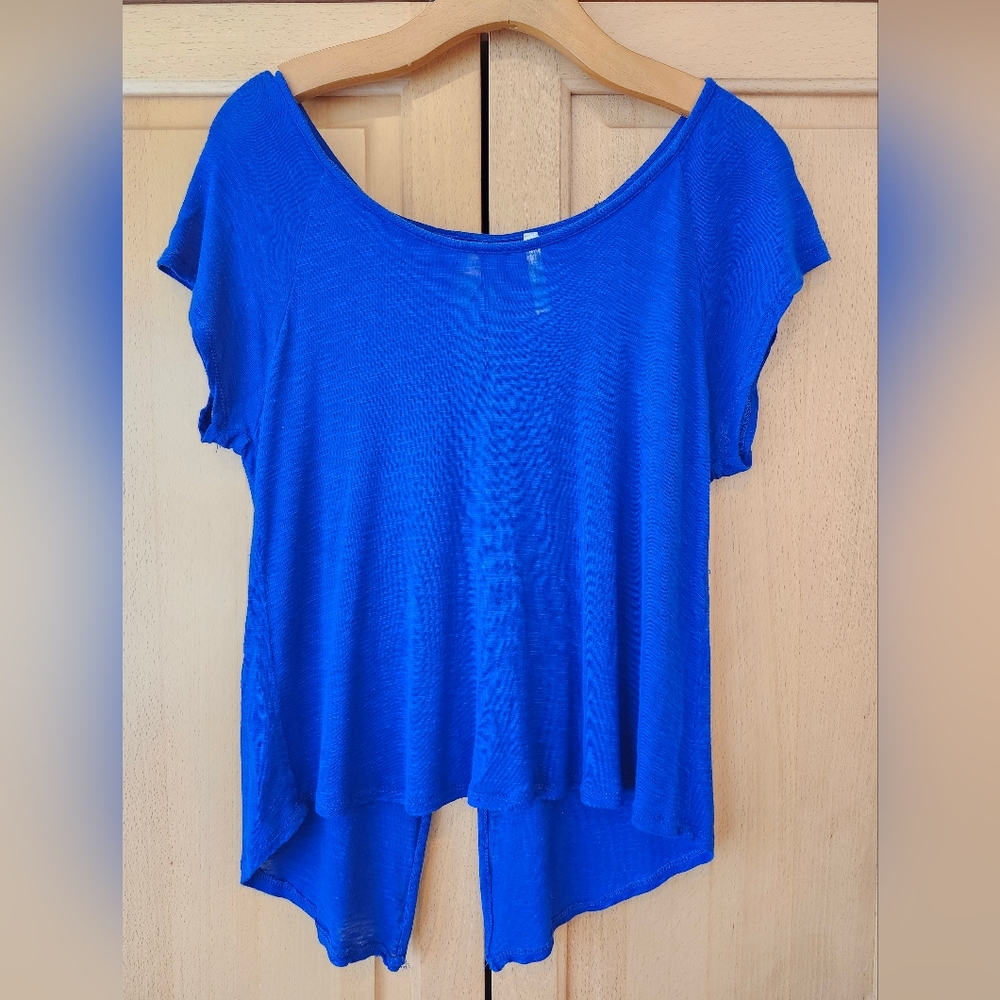 Bozzolo Sheer Top with open back